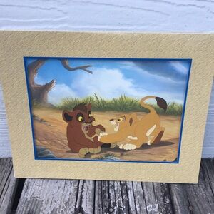 The Lion King II Simba’s Pride Exclusive Commemorative Litho Original Sleeve